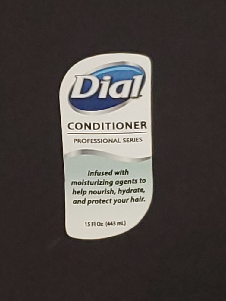 Dial Eco Smart Dispenser Conditioner Sticker