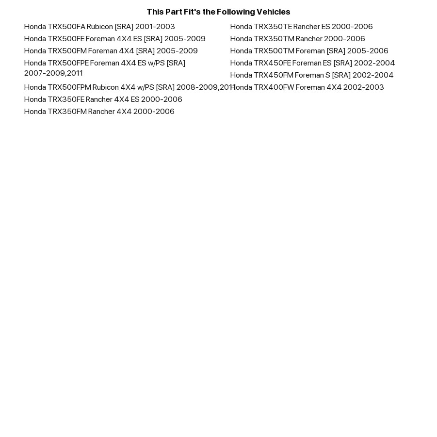 Fire Power 414-54037 Starter Brush Kit