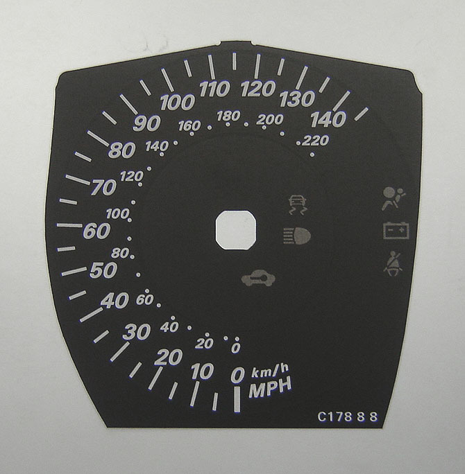 Lockwood Mazda 3 BLACK Dial Conversion Kit C178A