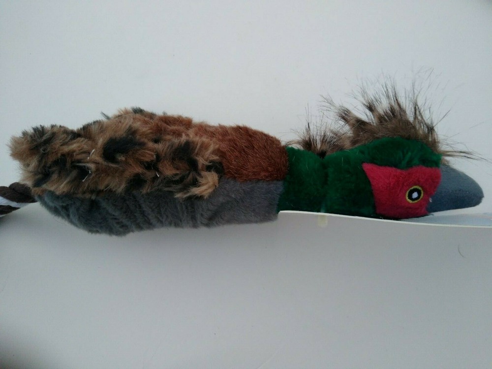 Dog Toy sgueaking birds pull and squeak feasant