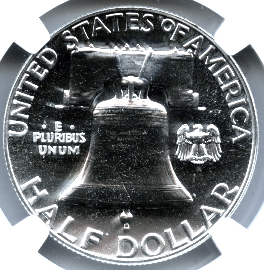 1961 Franklin Half Dollar, NGC PF 69