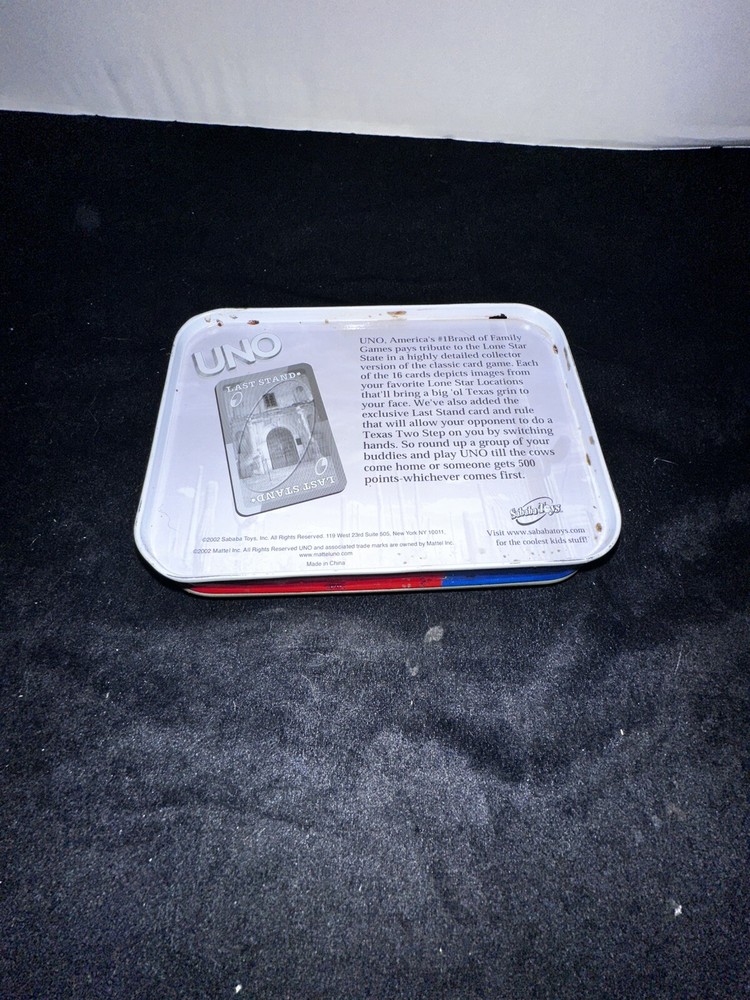 Texas Edition Uno Cards