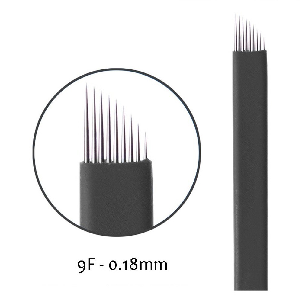 Tattoo Thin 0.18 Blades Microblading Needles Permanent Makeup Eyebrow Lip Needle