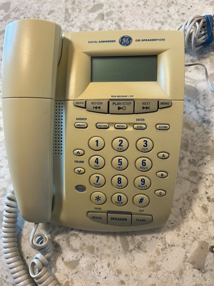 GE Digital Answerer CID Speakerphone