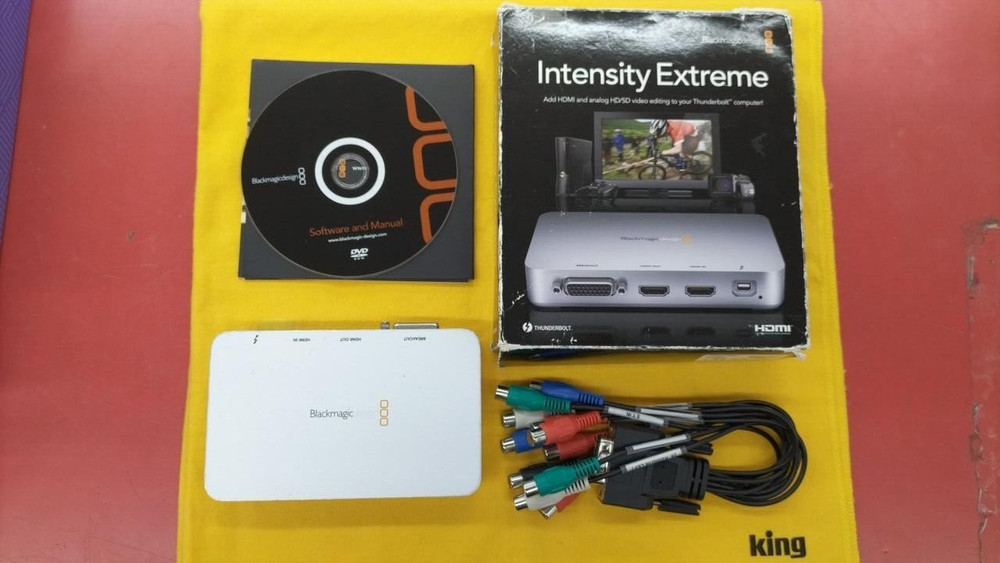 Blackmagic Design Intensity Extreme HD/SD editing solutions Thunderbolt AB Japan