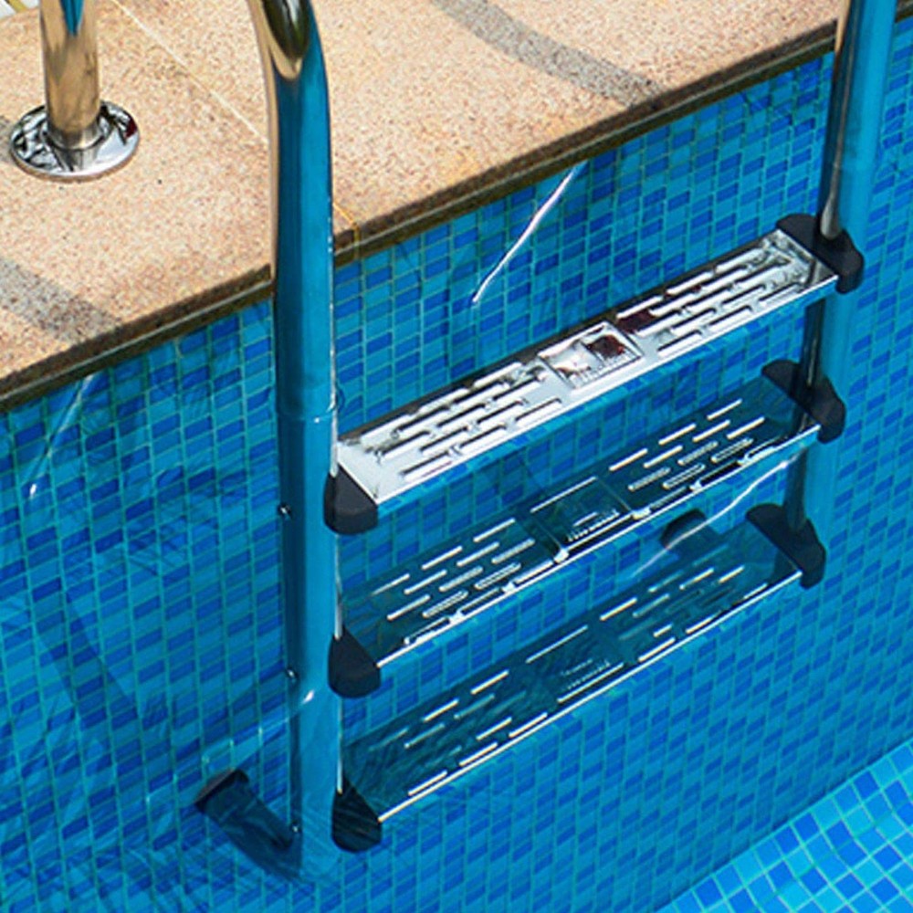 Pool Ladder Stainless Steel Replacement Step Entry Exit Treads Rung Accessory