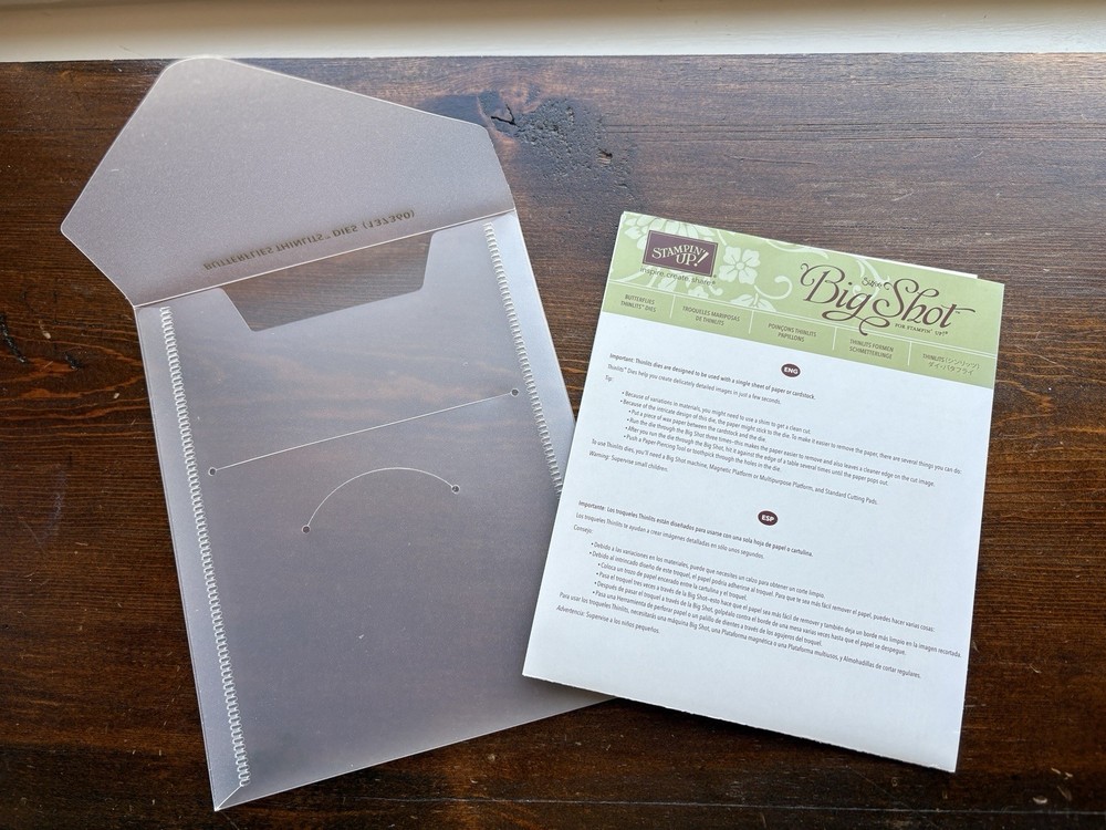 Stampin' Up! BUTTERFLIES Thinlits Dies NEW! Intricate Metal Dies