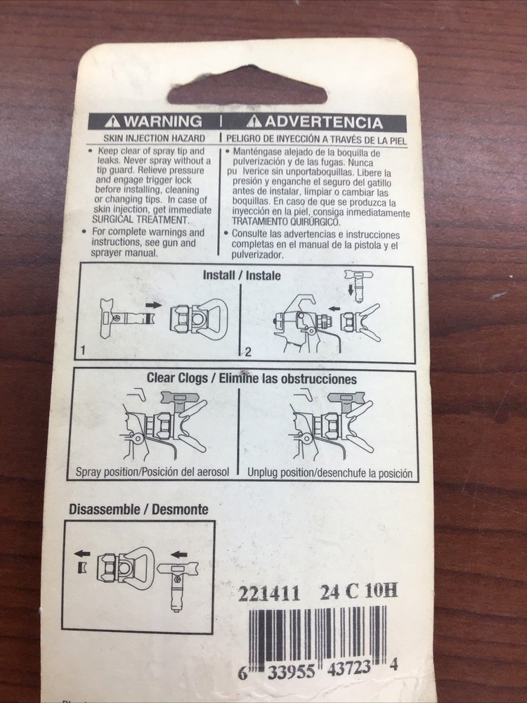Graco RAC IV Switch Tip 411