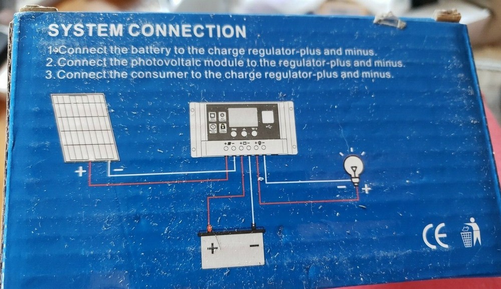 Solar Charge Controller BINEN 20A 12V/24V