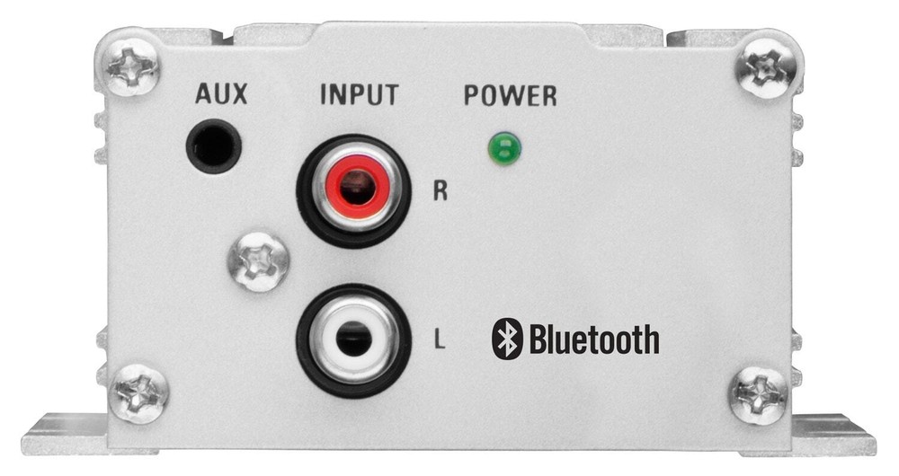 Boss Audio Systems Bluetooth Max Power 3" Chrome Speakers 1000w Amplifier MC470B