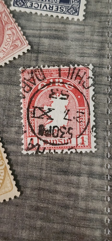 Eire Foreign 1c Red Stamp Used - #A936