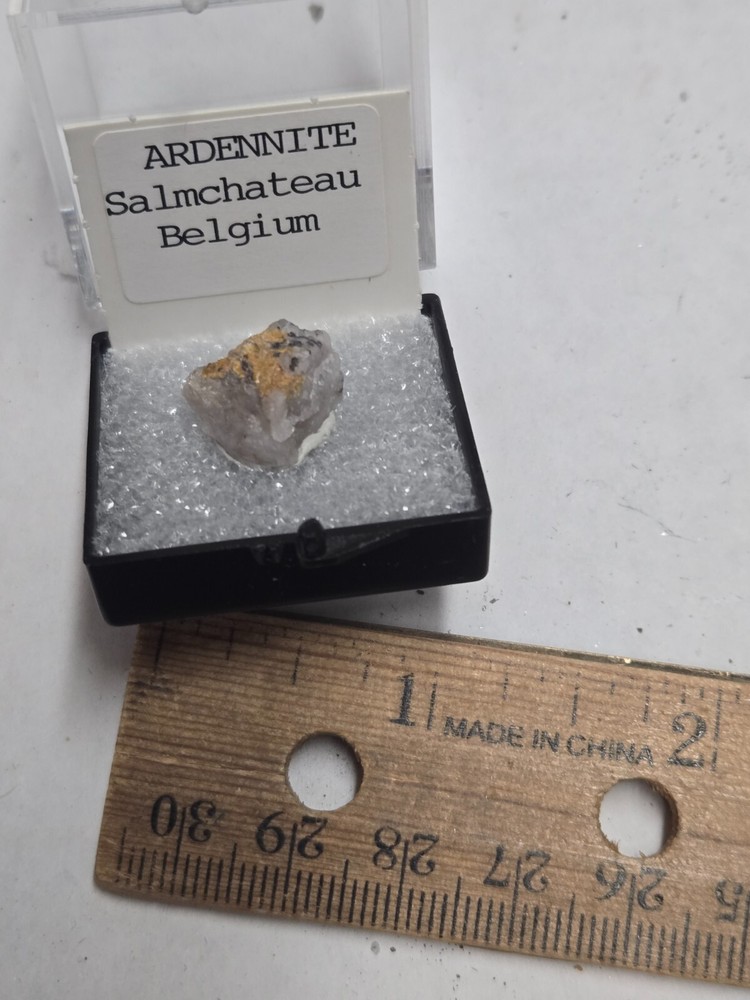 Beautiful Ardennite thumbnail specimen