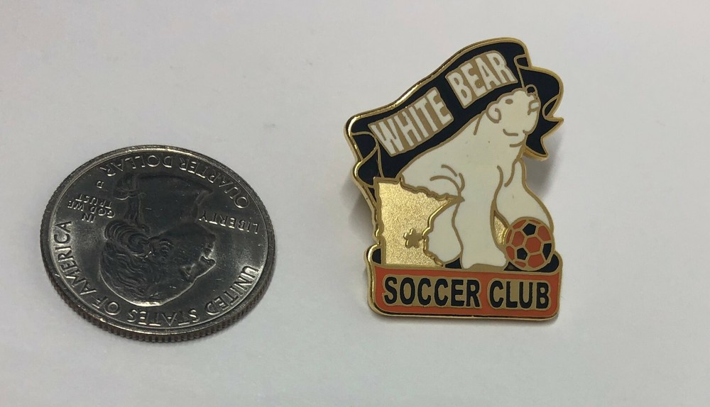 White Bear Soccer Club Pin