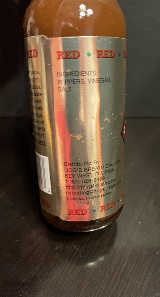 Key Weat Hogs Breath Hot Sauce