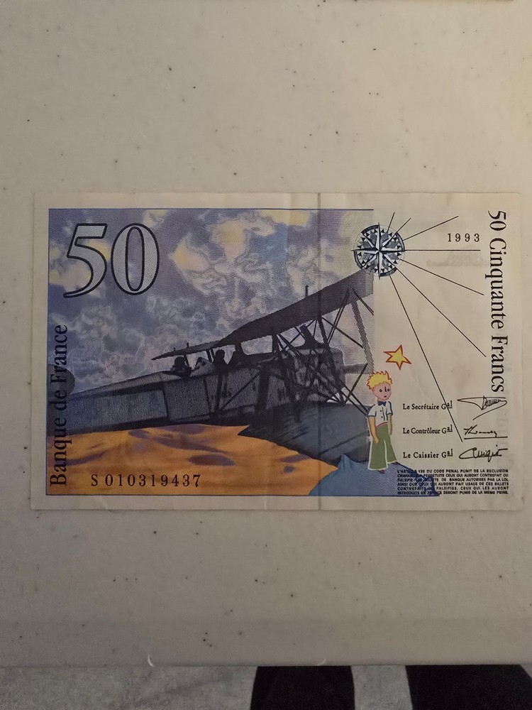 50 French Franc banknote
