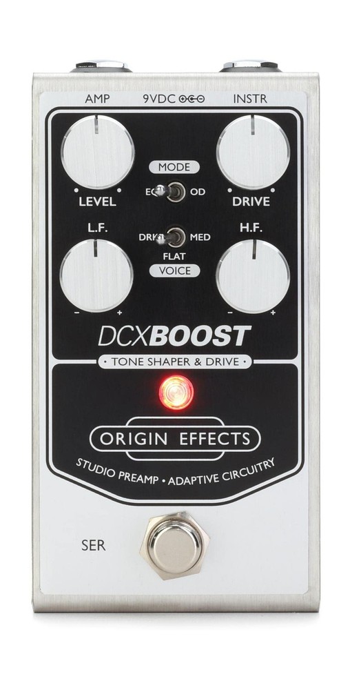 DCX Boost Tone Shaper & Drive Pedal