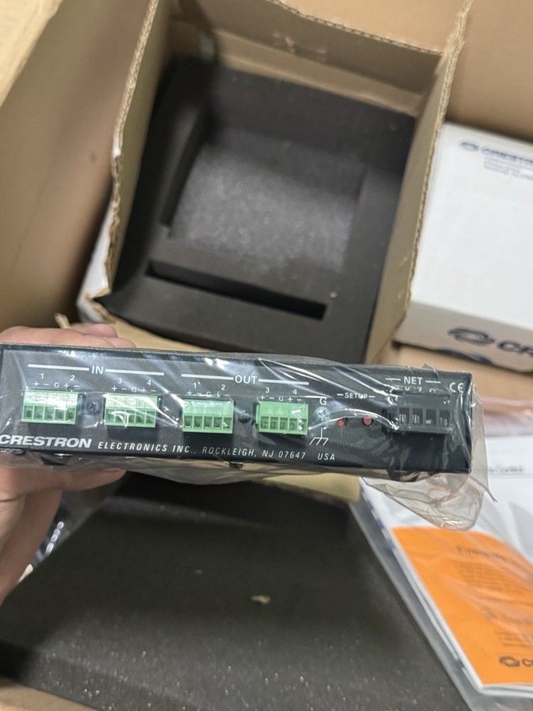 Crestron DM-MD8X8 DigitalMedia Switcher + Touch Panel + AV Modules Bundle