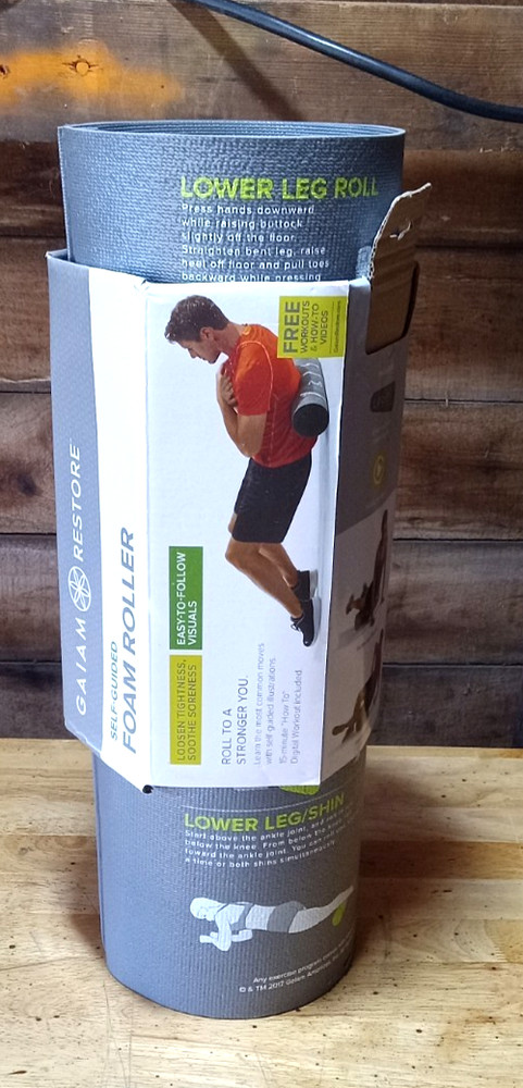 Gaiam Restore : Self-Guided Foam Roller (18")