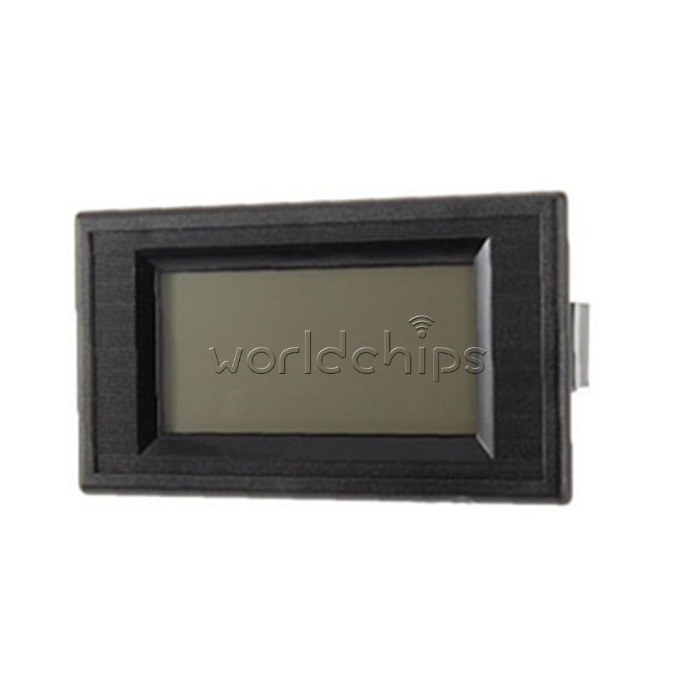 4-wire AC 0-500V Digital Blue LCD Volt Panel Meter voltage power supply