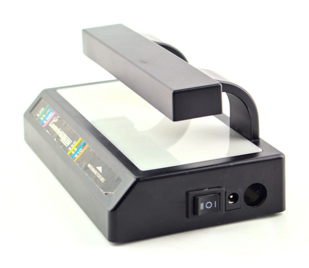 Dri Mark Counterfeit Tri-Test Bill Portable Detector Ultraviolet Battery Powered