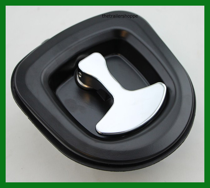 Die Cast Compression Latch Locking Chrome T-Handle with Keys -LL9000