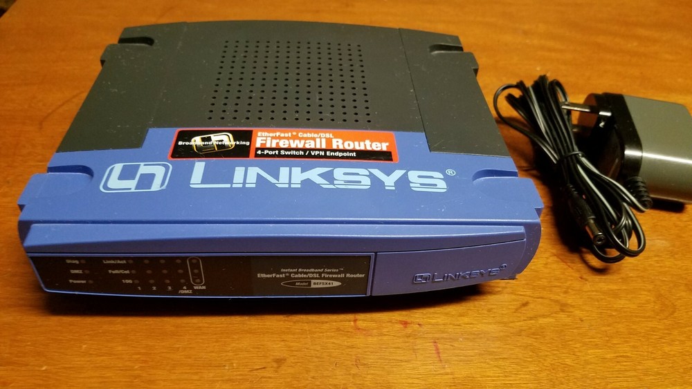 Linksys BEFSX41 EtherFast Cable/DSL Firewall Router