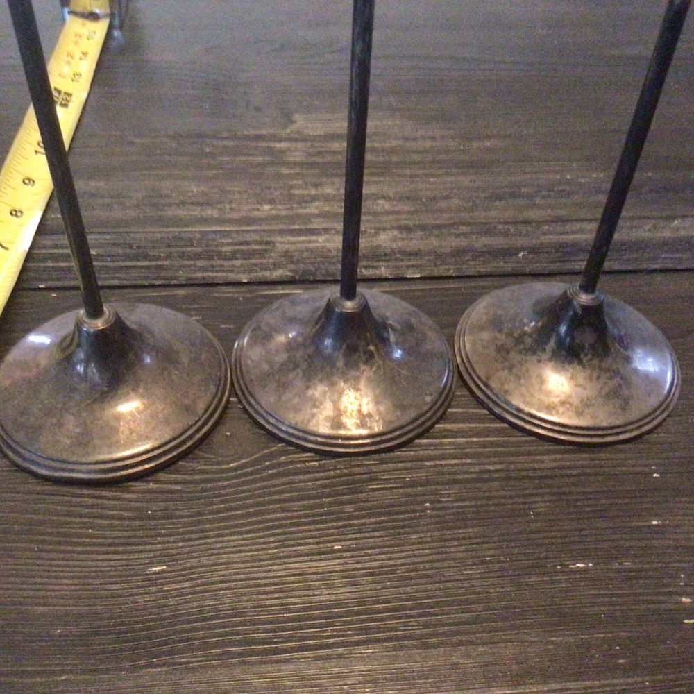 Sterling Silver Candlestick Set