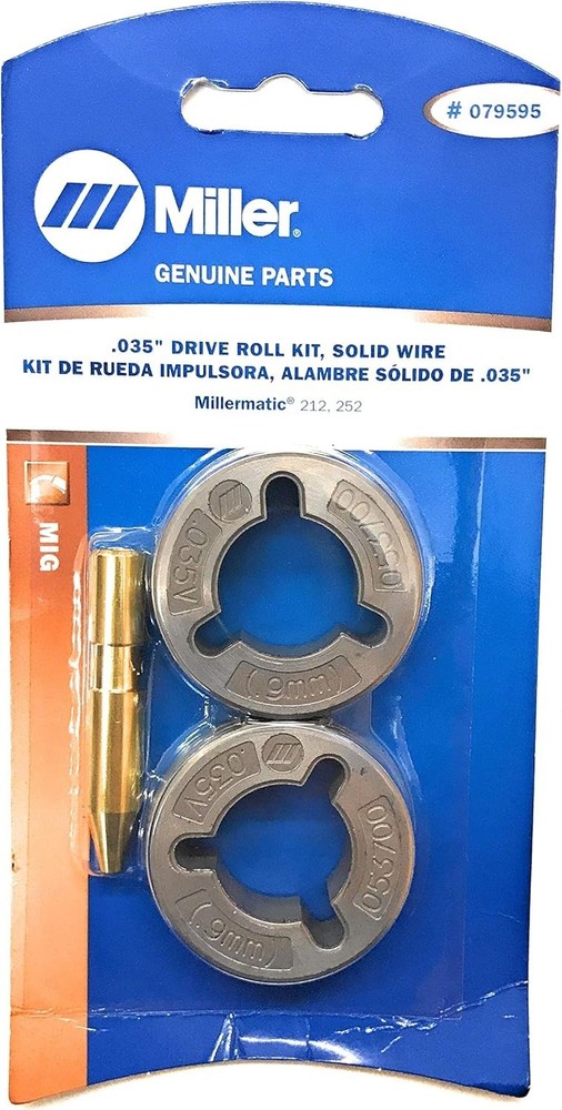 Genuine .035" Drive Roll Kit for Matic 212 & 252 - Lightweight & Durable