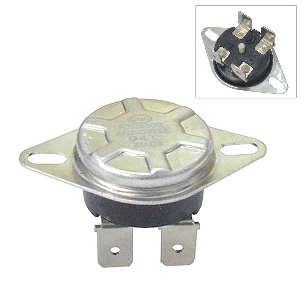 Thermal Control Switch 1pcs 94�� AC 250V/15A Contact Sensor Double Metal Chip