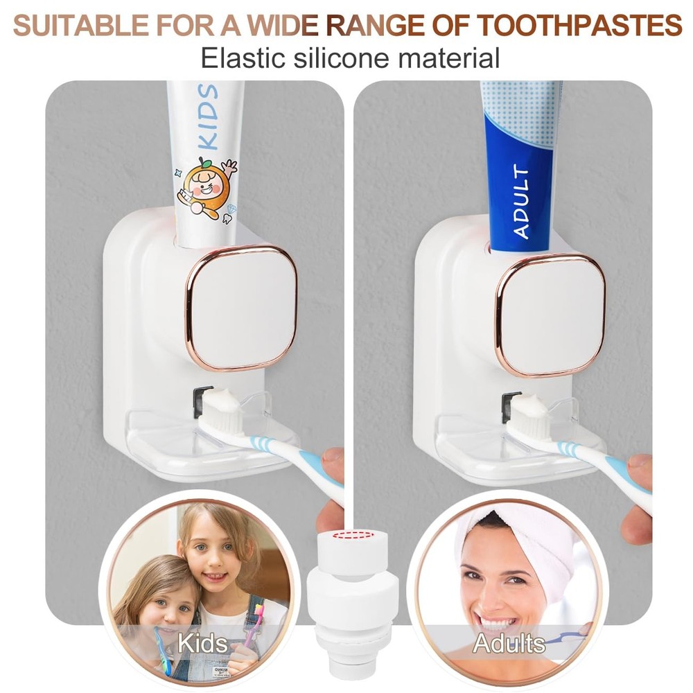 Automatic Toothpaste Dispenser Kids - Electric Toothpaste Dispenser -Tooth pa...
