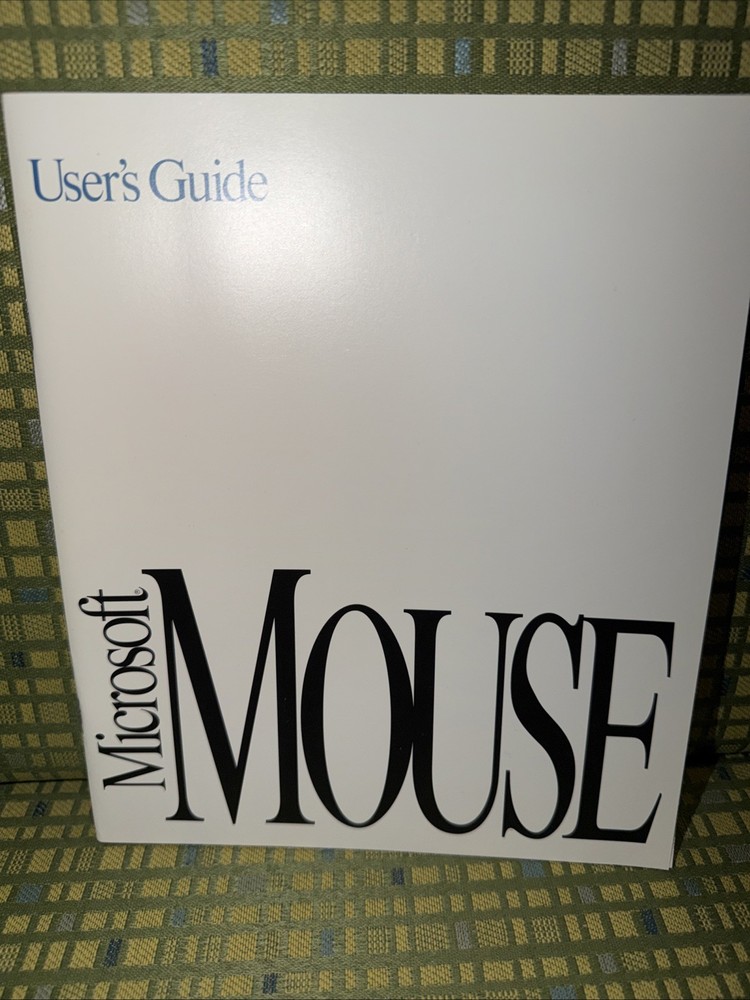 Vintage Original Microsoft Windows 3.1 & Mouse User Guide + Extra Publications