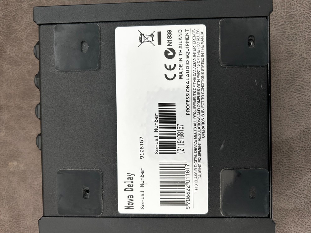 TC Electronic ND-1 Nova Delay Guitar Effect Pedal