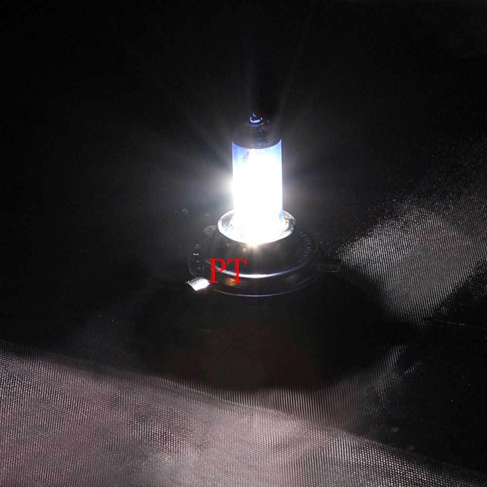 H4-9003/HB2 100W Halogen Headlight Light Bulbs 5000K Super White High/Low Beam