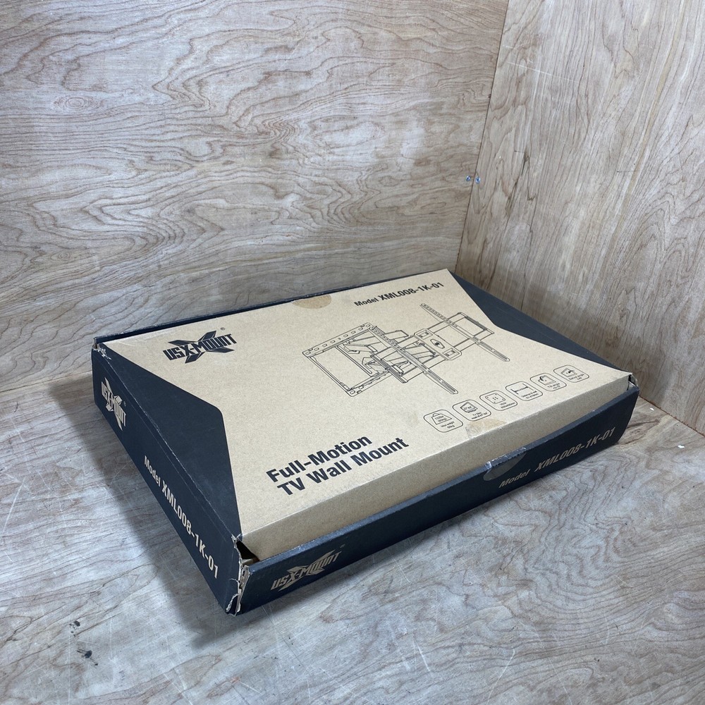 USX-MOUNT Full Motion TV Wall Mount Model XML008-K-1