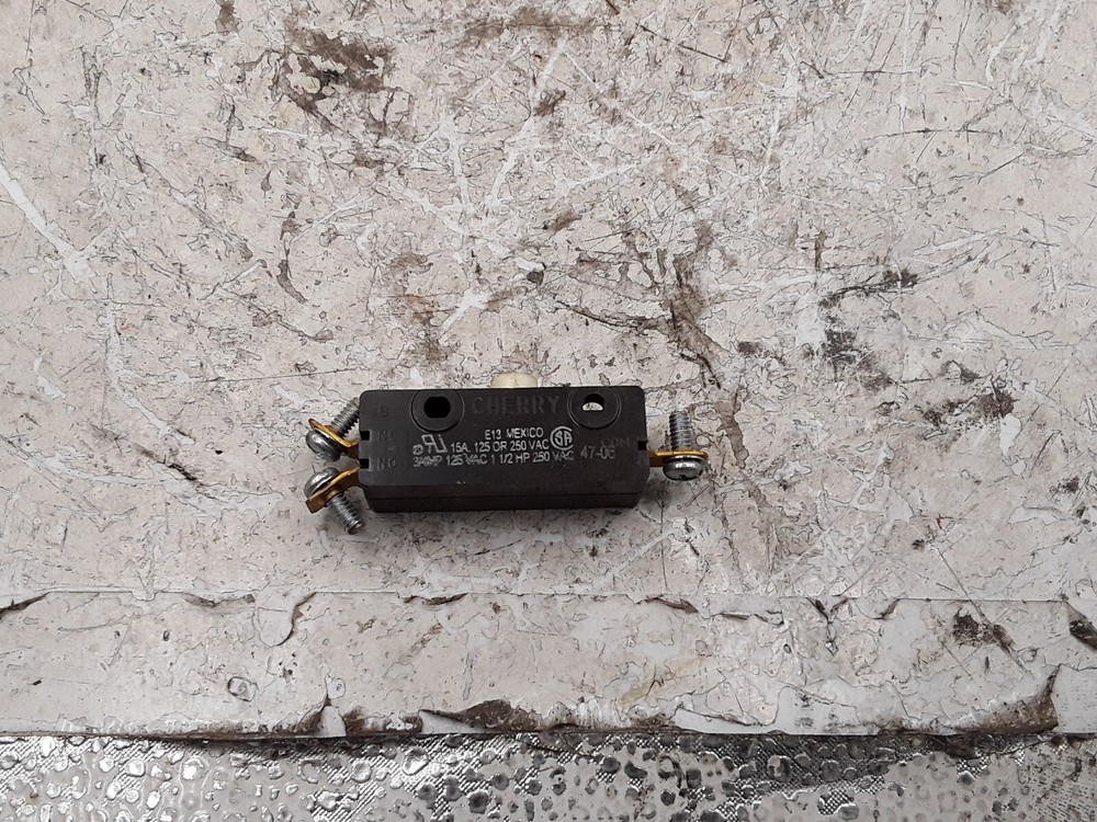 Cherry Micro Switch 15A 125 OR 250VAC