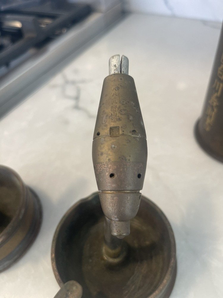 Ww2 Japanese Group Trench Art