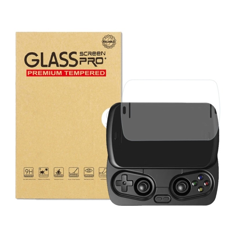 Tempered Glass Screen Protector Shield for RG Slide Handheld Console Antiscratch