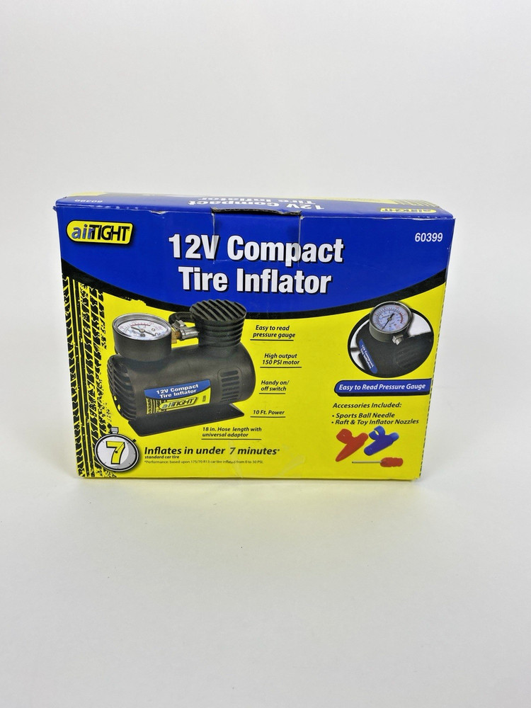Airtight Performance Tool 60399 12V Compact Tire Inflator