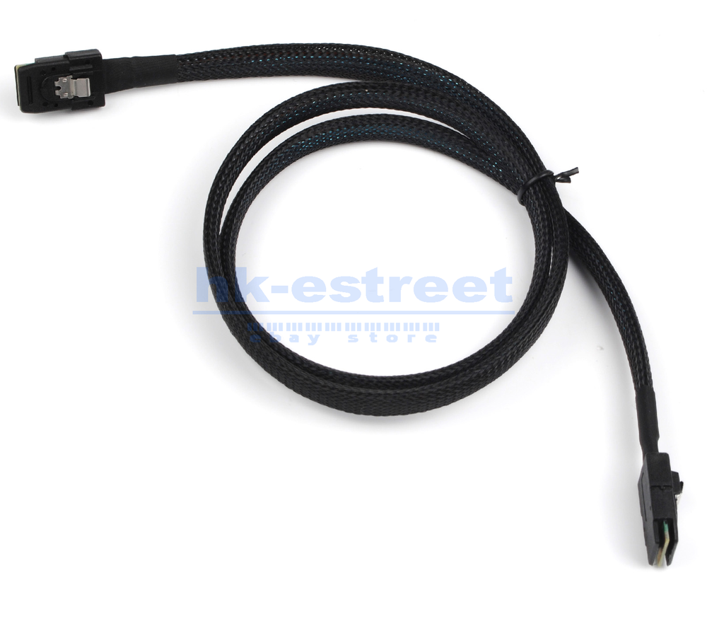 Mini SAS 36Pin SFF-8087 to 36Pin SFF-8087 SAS Data Internal Server Cable 3ft 1m