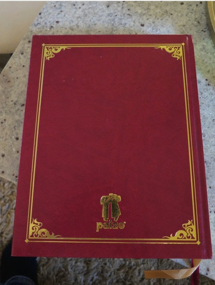Pathfinder 2nd Edition Core and advanced players guide, special edition leather