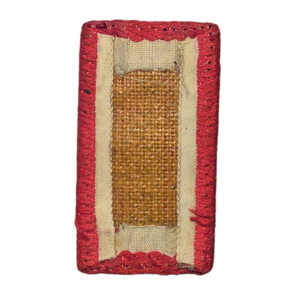 Original WWII German Collar Tab Set of 2 Red