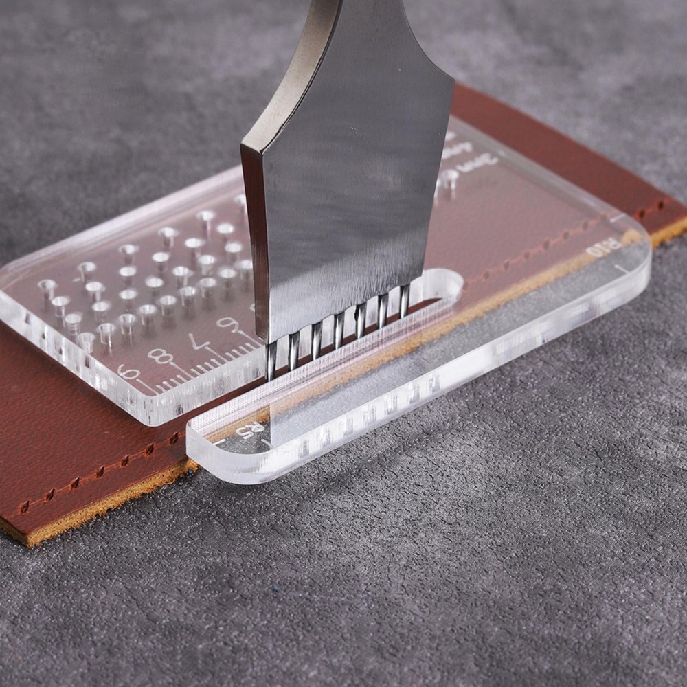 Punching Ruler Circle Ruler Auxiliary Multifunctional Portable Positioning Ruler
