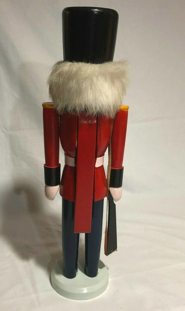 Wood Nutcracker Hand painted with Original Box
