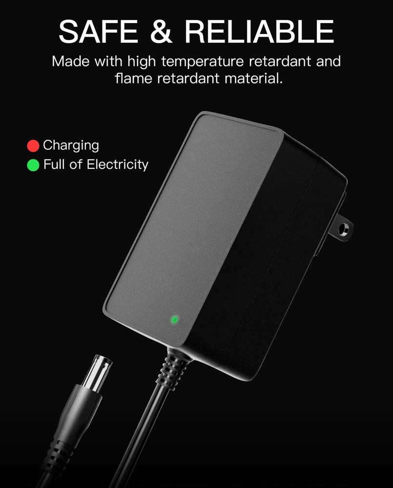 stio 25.2V 1.5A AC/DC Adapter Compatible with Segway Ninebot Zing E8 E10 E12 ...