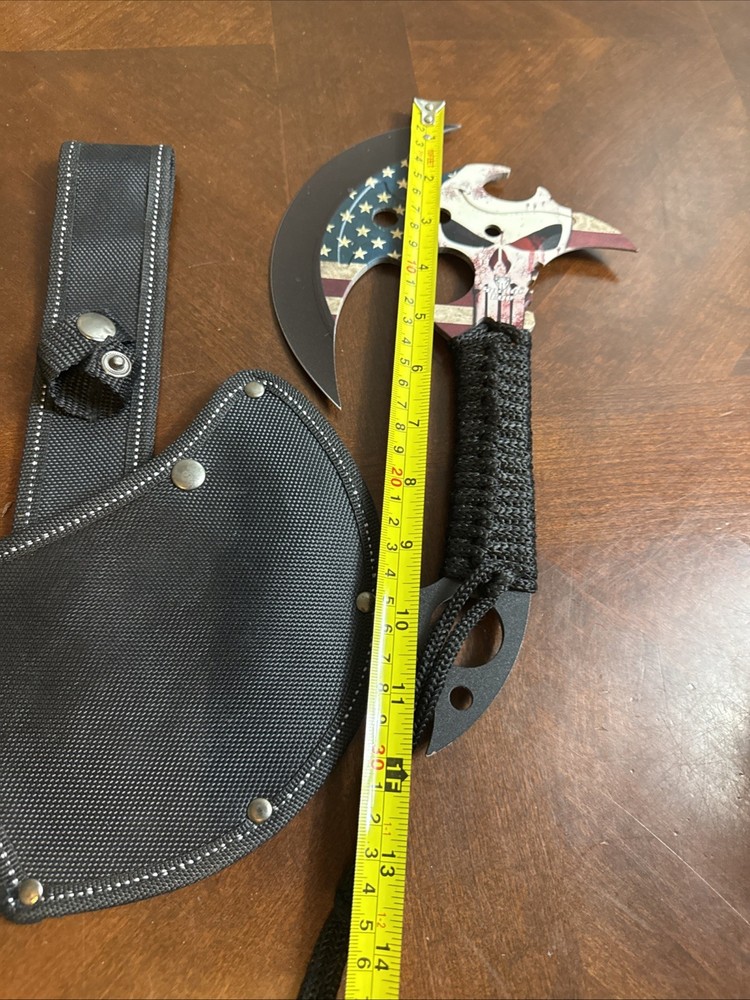 Outdoor Camping Small to Medium Size Hatchet,Multi Functional Shock-Absorbin