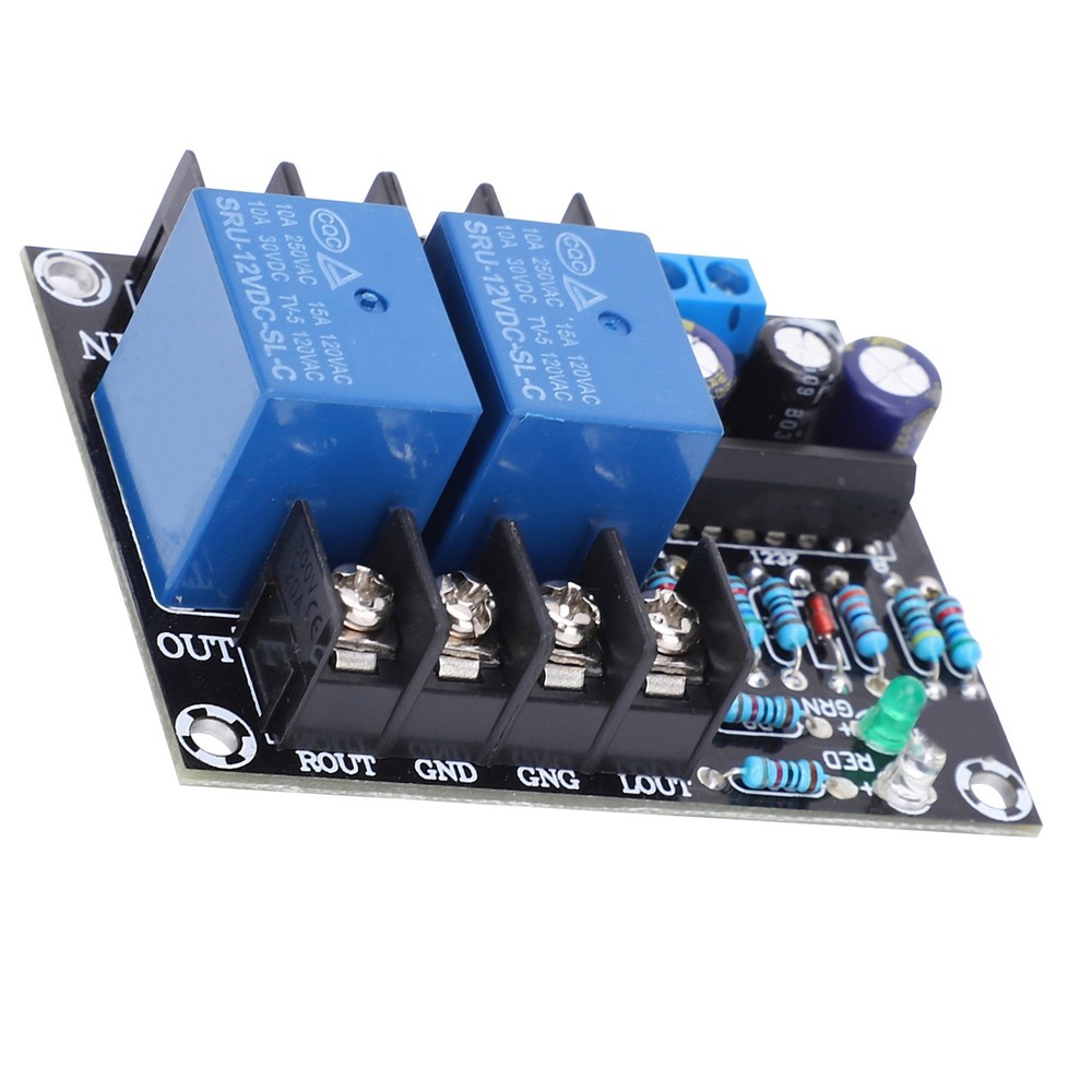 Speaker Protection Board DualChannel Voltage Regulator Delay Module AC1215V