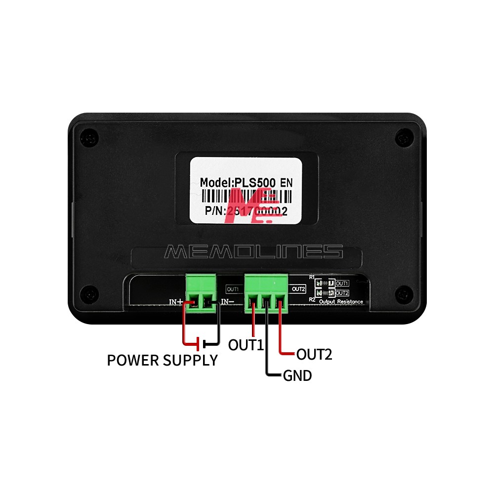 PLS500 Dual-Channel Pulse PWM Signal Generator Adjustable Programmable Dead zone