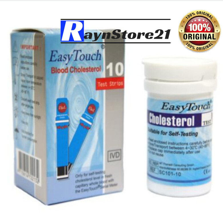 EASY TOUCH TEST STRIPS (Cholesterol, Hemoglobin, Glucose, Uric Acid)