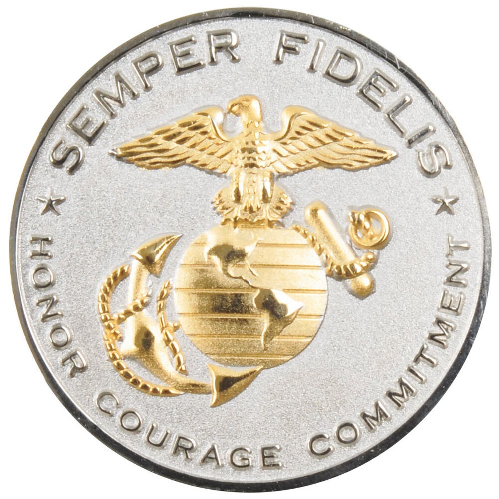 USMC Rifle Expert Challenge Coin