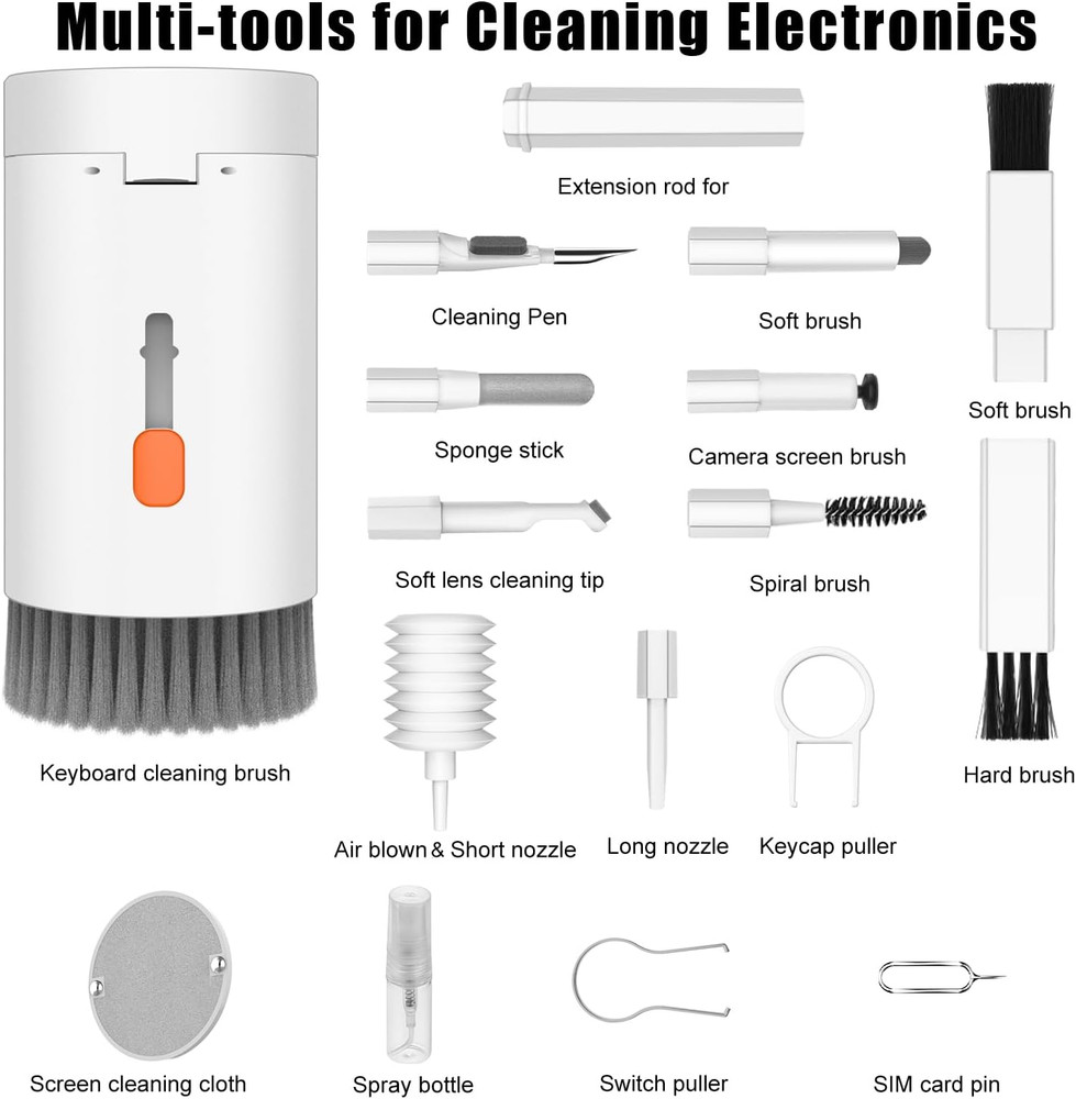 20 in 1 Multifunctional Cleaner Kit for Electronic Devices, Keyboard